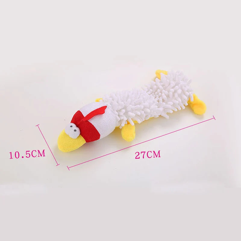 Durable Low Price Pet Dog Plush Toy Animal Shape with Squeaky for Small Dogs Chihuahua Yorkshire Bichon Puppy Chew Cleaning Toys - Pet Moda Store