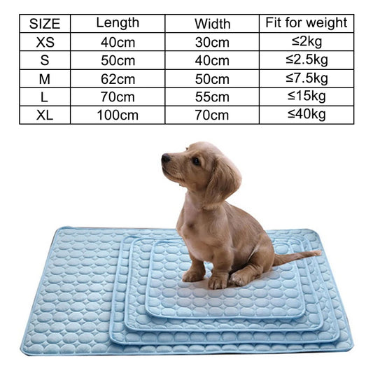 ArcticFlex™ Premium Cooling Pet Mat | All-Season Temperature Regulating Pad | Machine Washable & Breathable | For All Pet Sizes & Multiple Surfaces - Pet Moda Store