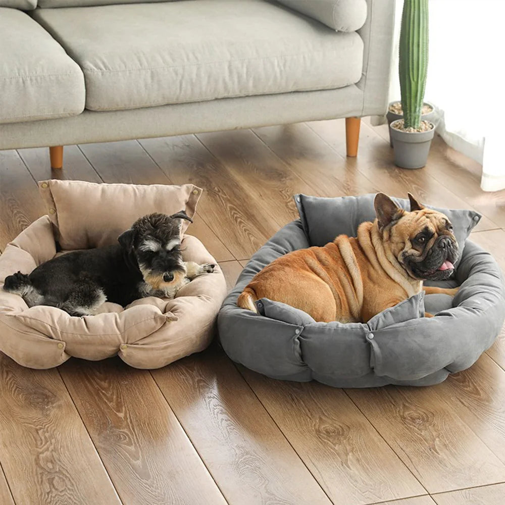 ComfortNest™ 3-in-1 Premium Pet Bed | Multi-Function Cushioned Kennel | Thermal Winter Warming Technology | For Dogs & Cats of All Ages - Pet Moda Store