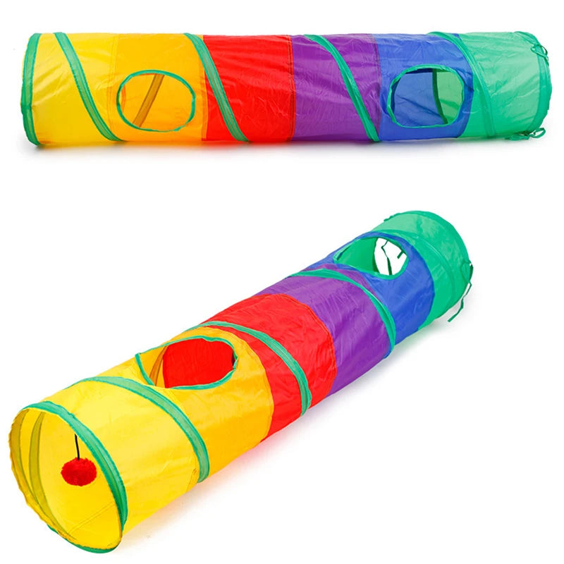 AdventureTube™ Premium Pet Tunnel | Collapsible Indoor/Outdoor Play System | Multi-Purpose Training & Exercise Den | For Cats & Puppies - Pet Moda Store