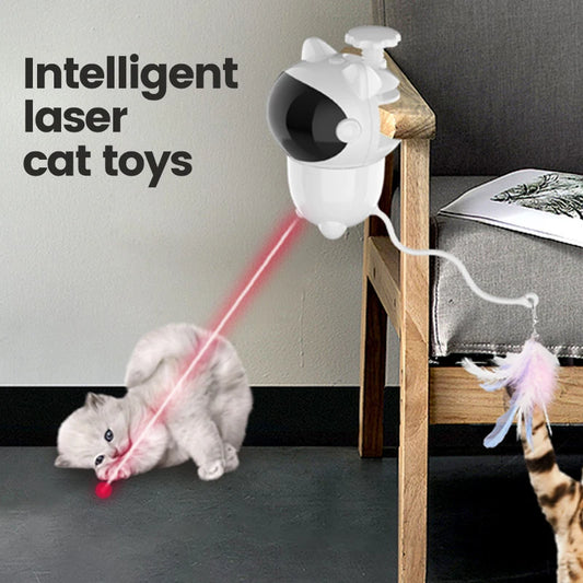 Advanced Interactive Laser Play System - Motion-Activated Technology - Automatic Entertainment Mode - Premium Activity Center for Cats - Pet Moda Store