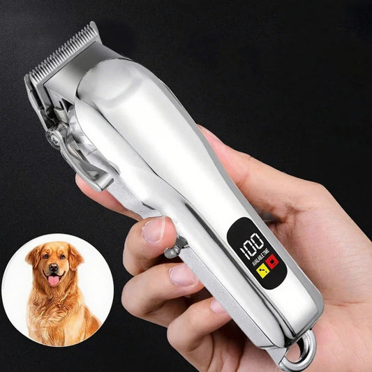 QuietCut™ Professional Cordless Pet Clipper | Low-Noise Grooming Technology | Salon-Quality Trimming System | For All Dogs & Breeds - Pet Moda Store