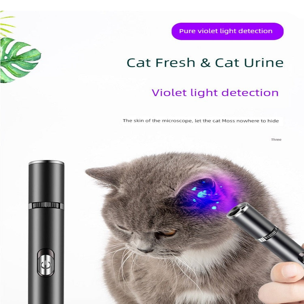 Professional UV Detection System - Veterinary Grade Blacklight - Specialized for Pet Stain & Fungal Identification - Precision Diagnostic Tool for Home & Clinic Use - Pet Moda Store