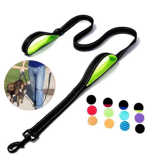 CommandPro™ Dual-Handle Training Leash | Heavy-Duty Control System | Premium Safety Technology | Professional-Grade Outdoor Lead - Pet Moda Store