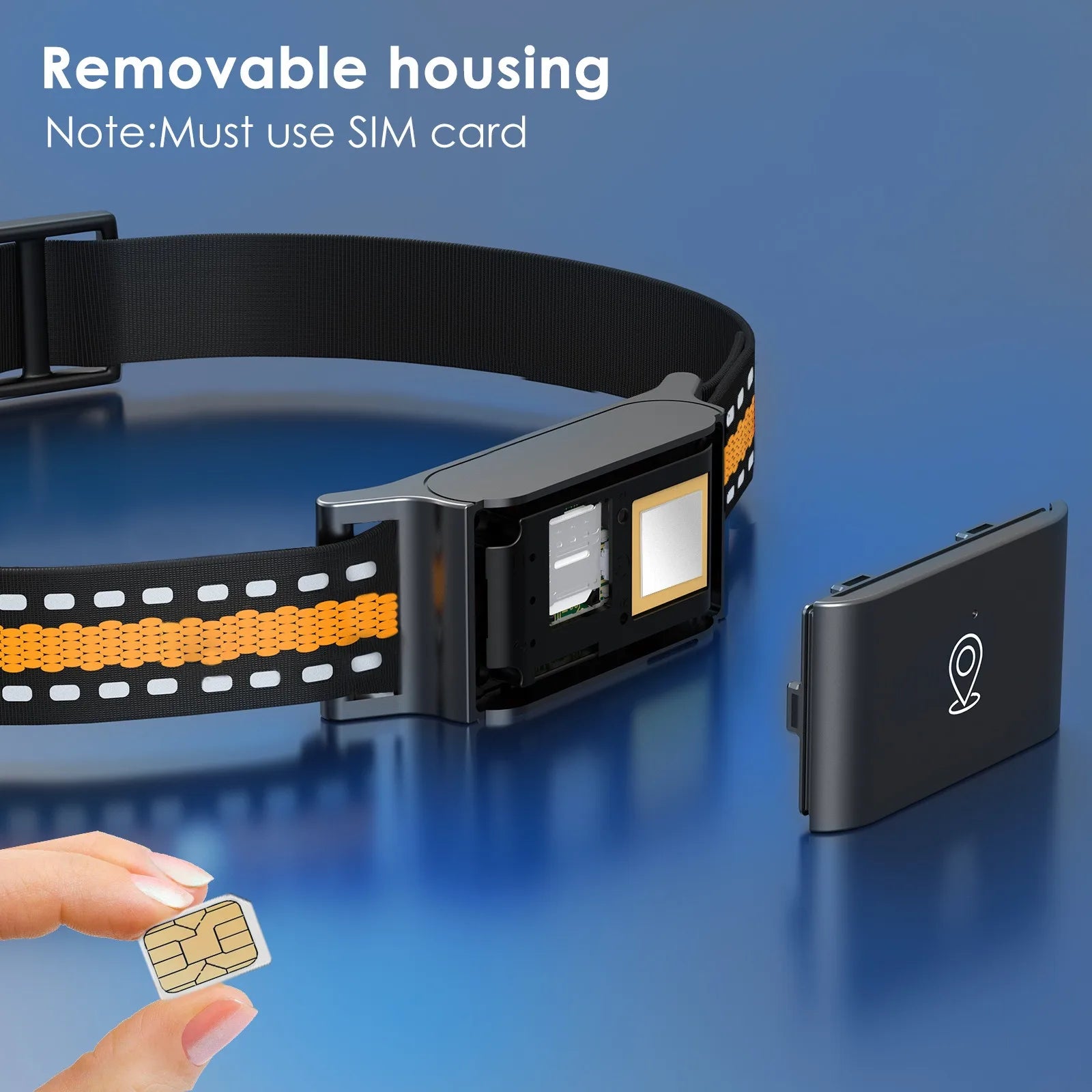 Advanced 4G GPS Pet Tracking Collar - Real-Time Location Monitoring - Virtual Boundary Technology - Premium Anti-Loss Security System for Dogs - Pet Moda Store