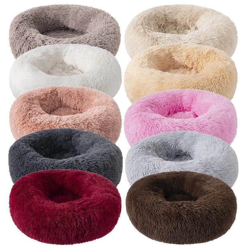 DreamDonut™ Premium Calming Cat Bed | Plush Washable Comfort Technology | 360° Support Design | Suitable for All Feline Breeds - Pet Moda Store
