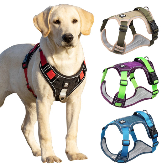 TacticalK9™ Professional Military-Grade Harness | 1680D Waterproof Oxford Fabric | Reflective Safety System | For Medium & Large Breeds - Pet Moda Store