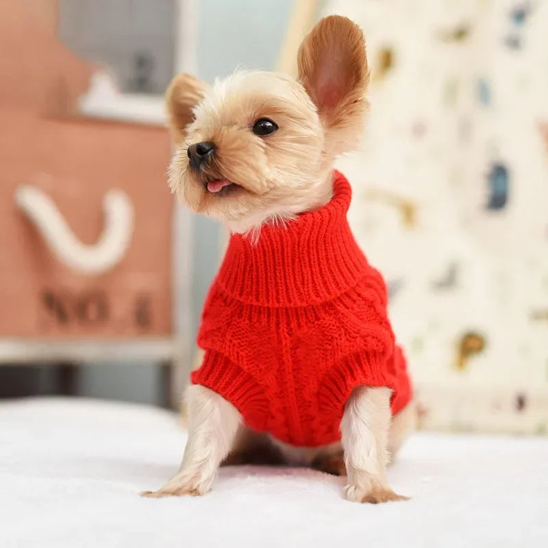 WinterWeave™ Luxury Canine Knitwear | Premium Thermal Pet Apparel | Designer Breed-Specific Sweaters | Tailored Comfort For Small & Medium Dogs - Pet Moda Store