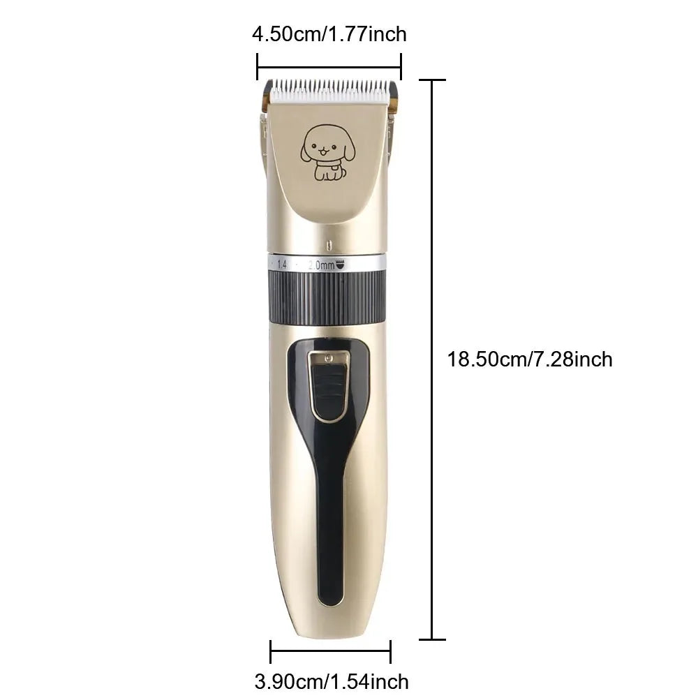 GroomMaster™ 4-in-1 Professional Grooming Station | USB-Rechargeable Clipper System | Multi-Function Trimming Technology | For All Dogs & Cats - Pet Moda Store