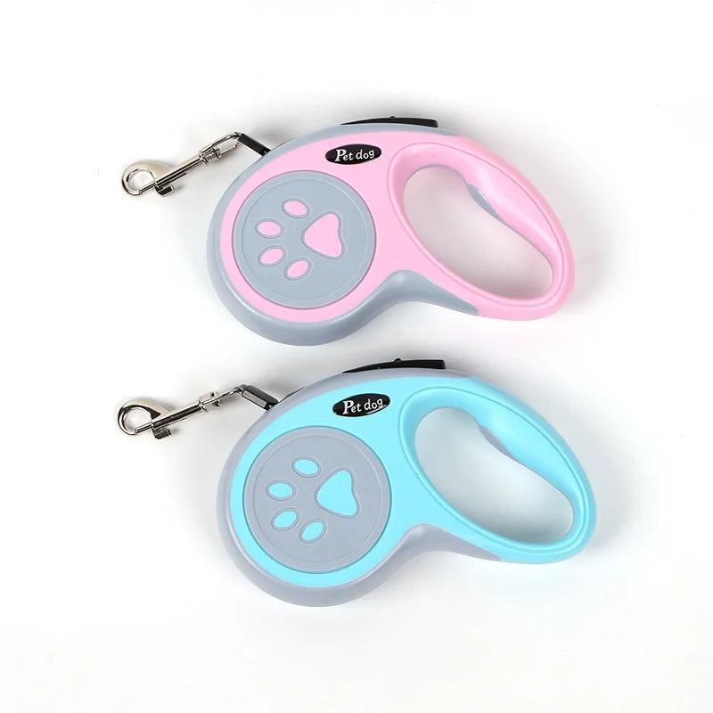 Professional Retractable Pet Leash - Premium Nylon - Extends 3-5m - Durable Automatic Mechanism for Walking & Running - Designed for Small Dogs & Cats - Pet Moda Store
