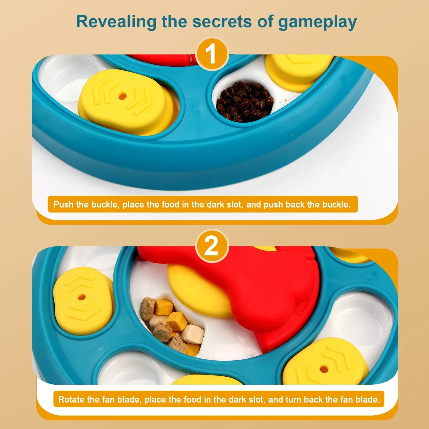 IQFeeder™ Premium Puzzle Plate | Interactive Slow Feeding System | Anti-Choking Design for Puppies & Dogs | Mental Stimulation Licking Mat - Pet Moda Store