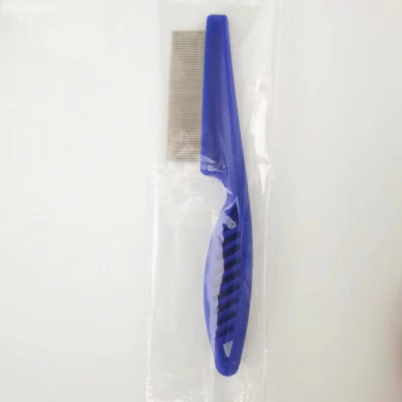 FleaGuard™ Professional Grooming Set | Stainless Steel Dual-Purpose Comb | Anti-Shedding & Parasite Removal | For All Dogs & Cats - Pet Moda Store