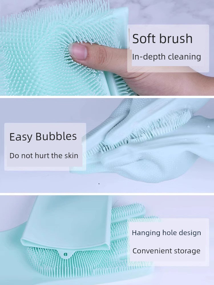 SafeScrub™ Anti-Bite Bathing Gloves | Protective Sponge Technology | Scratch-Resistant Grooming System | Complete Pet Washing Collection - Pet Moda Store