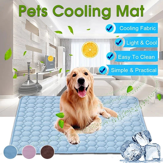 ArcticFlex™ Premium Cooling Pet Mat | All-Season Temperature Regulating Pad | Machine Washable & Breathable | For All Pet Sizes & Multiple Surfaces - Pet Moda Store