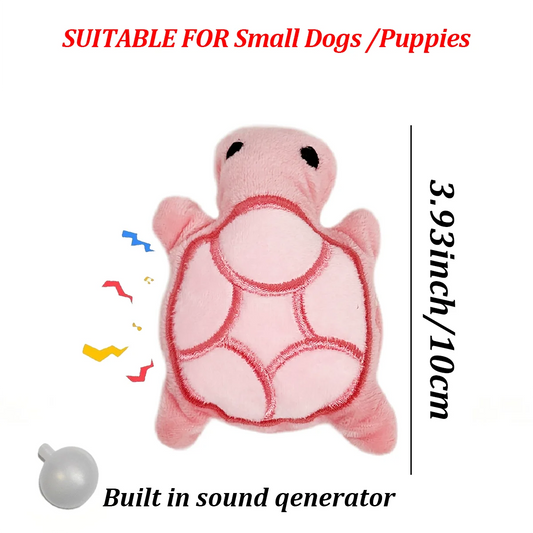ShellBite™ Turtle Dental Teether | Squeaky Plush Puppy Toy | Soft Safety-Tested Material | Oral Health Development System - Pet Moda Store