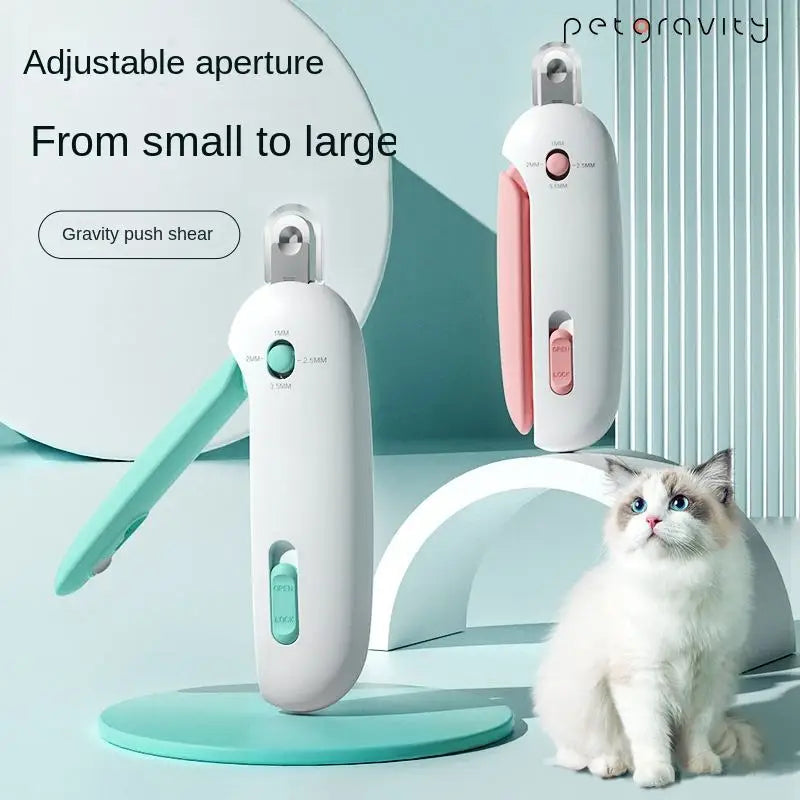 Professional Pet Nail Care System - Precision Adjustable Trimmer - Ergonomic Design for All Breeds - Premium Grooming Tool for Small to Large Pets - Pet Moda Store