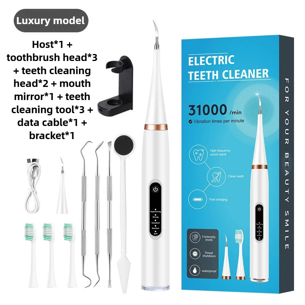 "Professional Ultrasonic Pet Dental System - Advanced Plaque & Calculus Removal - Silent Operation Technology - Complete Oral Care Solution for Dogs - Pet Moda Store