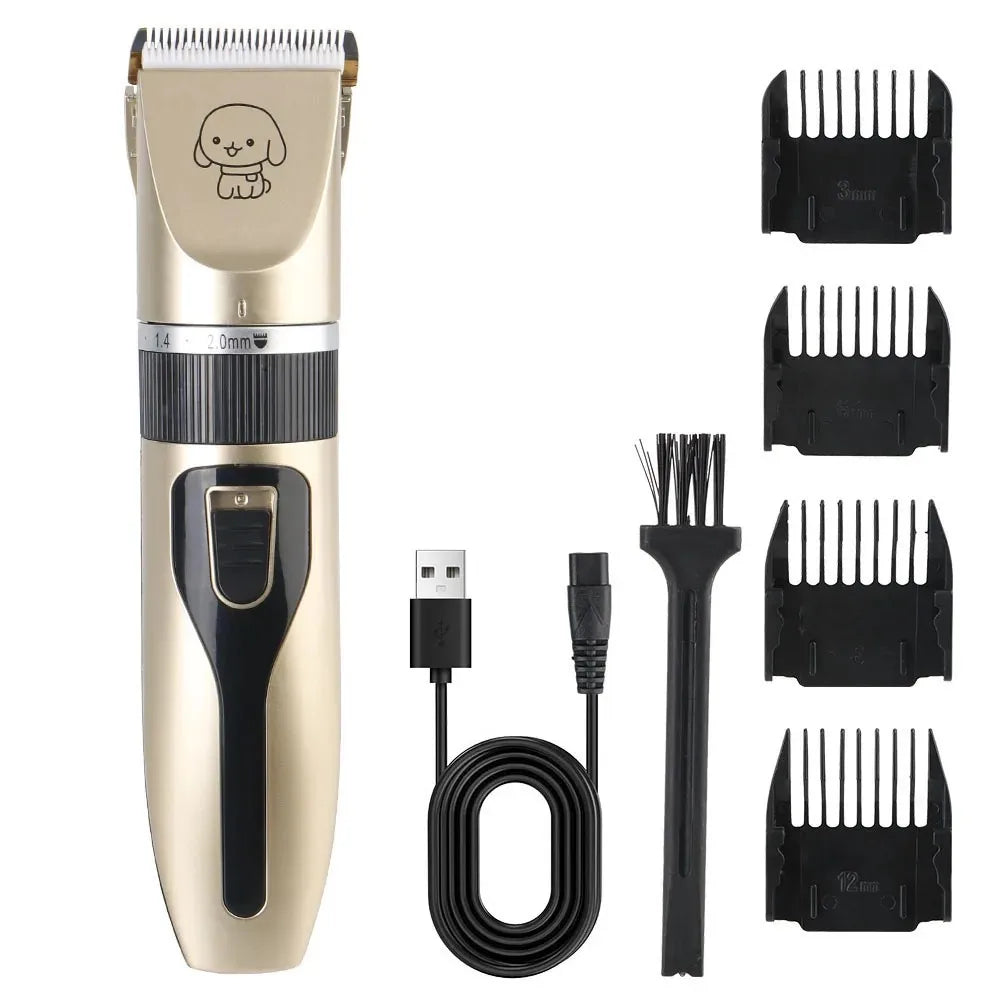 GroomMaster™ 4-in-1 Professional Grooming Station | USB-Rechargeable Clipper System | Multi-Function Trimming Technology | For All Dogs & Cats - Pet Moda Store