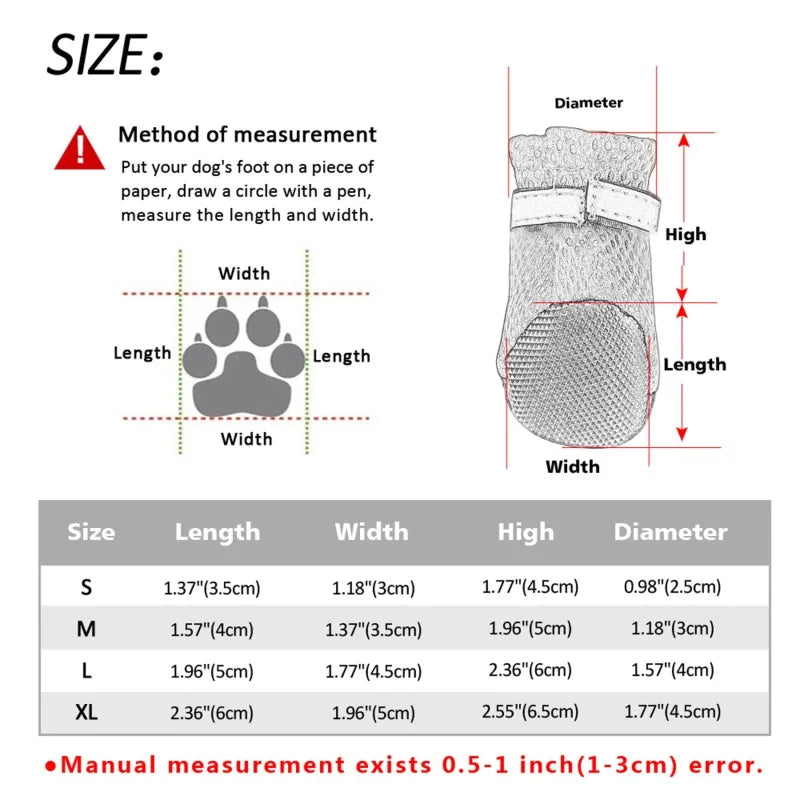 AquaStep™ Waterproof Pet Boots | All-Weather Paw Protection System | Soft-Sole Comfort Technology | For Dogs & Cats of All Sizes - Pet Moda Store