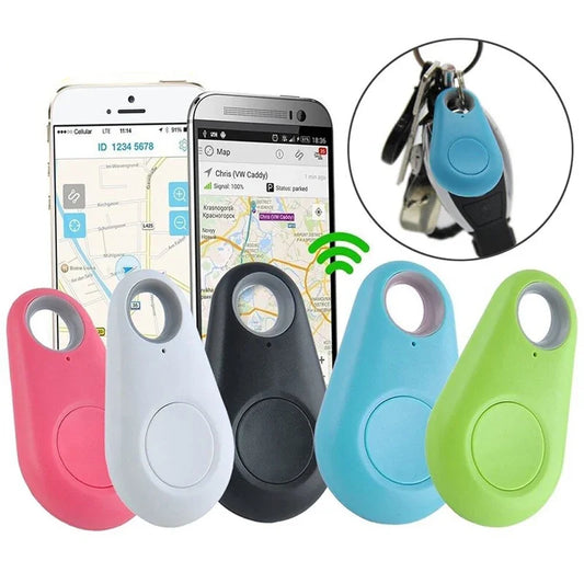 Premium Compact GPS Tracker - Sleek Teardrop Design - Real-Time Tracking for Vehicles, Keys, Pets & Children - Anti-Theft Security Device Available in 5 Designer Colors - Pet Moda Store
