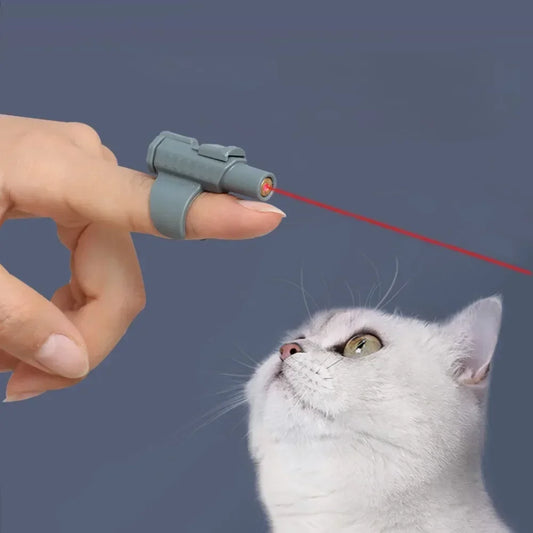 Premium Wearable Laser Pointer for Cats - Ergonomic Finger Sleeve Design - Interactive Precision Play System - Professional Pet Engagement Tool - Pet Moda Store