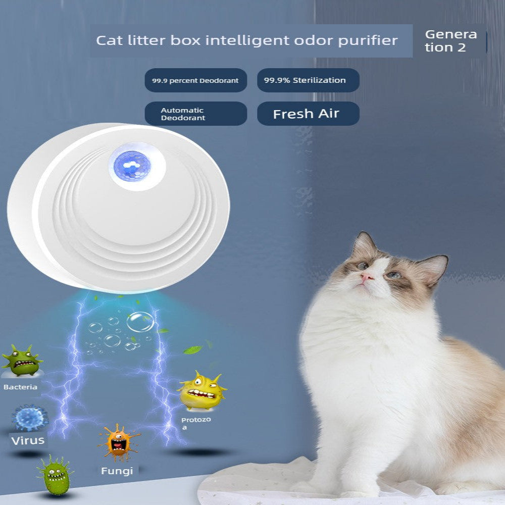 Smart Sanitizing Pet Waste Management System - Advanced Odor Control Technology - Antibacterial Protection - Premium Self-Cleaning Litter Solution - Pet Moda Store