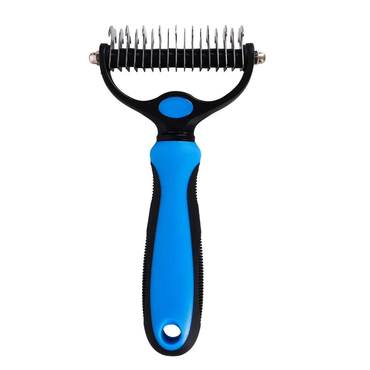 DualGroom™ Professional Double-Sided Comb | Multi-Purpose Knot Removal Tool | Dematting & Hair Collection System | For Dogs & Cats - Pet Moda Store
