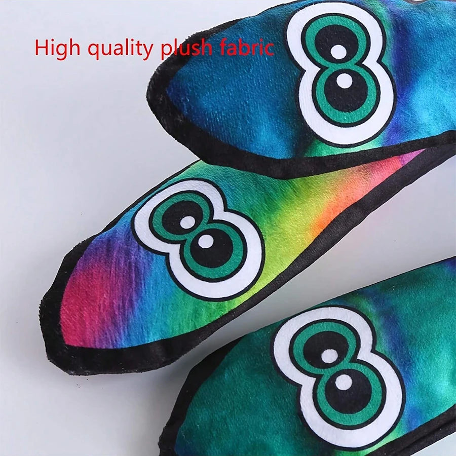 Durablez™ Premium Snake Plush | Durable Squeaky Dog Toy with Reinforced Stitching | Long Serpent Design | Assorted Patterns - Pet Moda Store