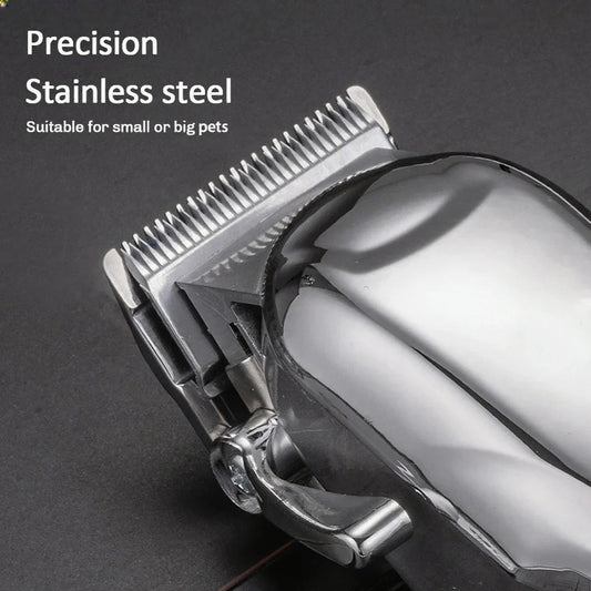 QuietCut™ Professional Cordless Pet Clipper | Low-Noise Grooming Technology | Salon-Quality Trimming System | For All Dogs & Breeds - Pet Moda Store