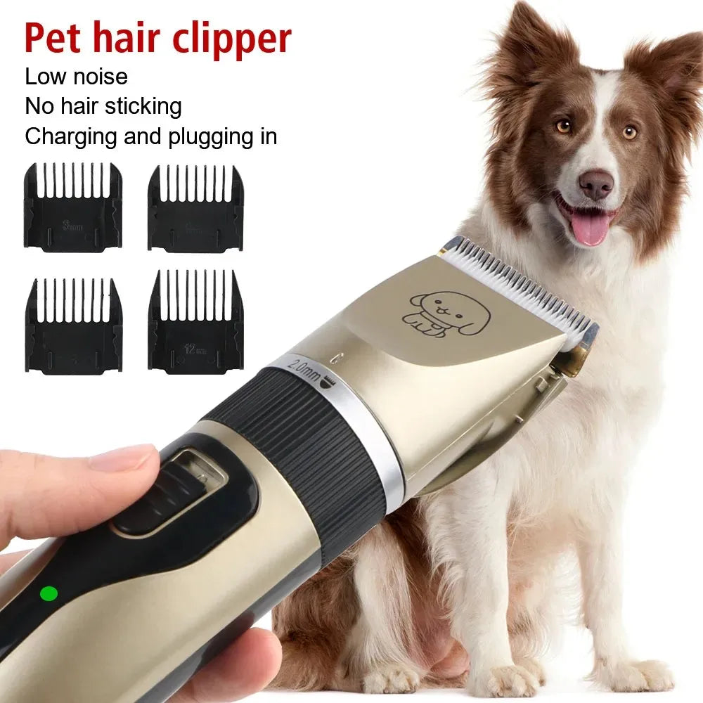 GroomMaster™ 4-in-1 Professional Grooming Station | USB-Rechargeable Clipper System | Multi-Function Trimming Technology | For All Dogs & Cats - Pet Moda Store