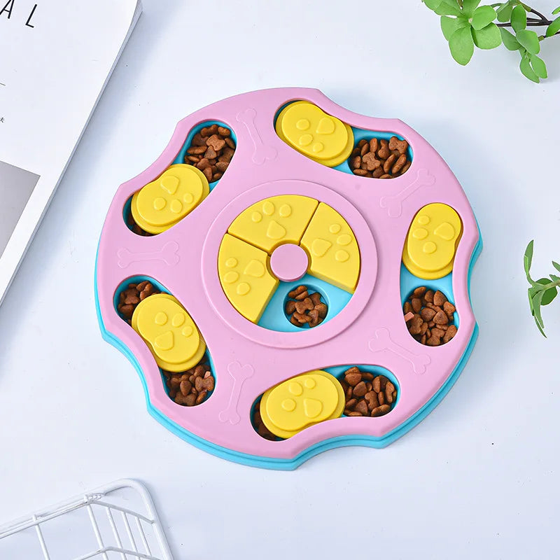 Premium Interactive Puzzle Bowl™ | Anti-Slip Slow Feeder for Dogs & Cats | IQ-Enhancing Food Dispenser | Mental Stimulation Feeding Game - Pet Moda Store