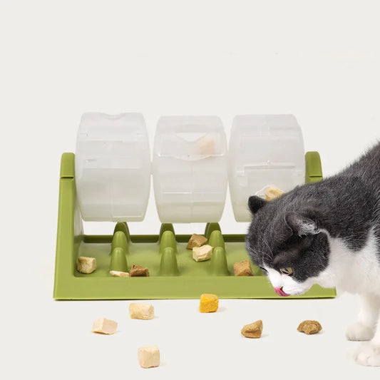 MindCalm™ Interactive Puzzle Bowl | Premium Slow Feeder for Dogs & Cats | Anxiety Relief Feeding System | Boredom Prevention & Portion Control - Pet Moda Store