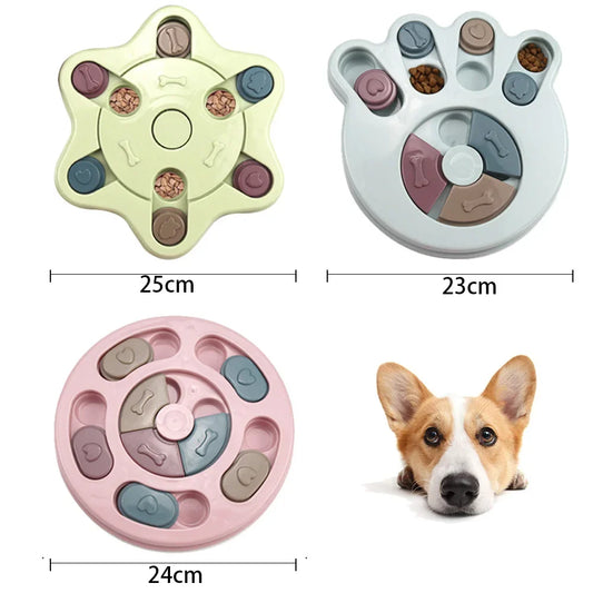 Premium Interactive Puzzle Bowl™ | Anti-Slip Slow Feeder for Dogs & Cats | IQ-Enhancing Food Dispenser | Mental Stimulation Feeding Game - Pet Moda Store