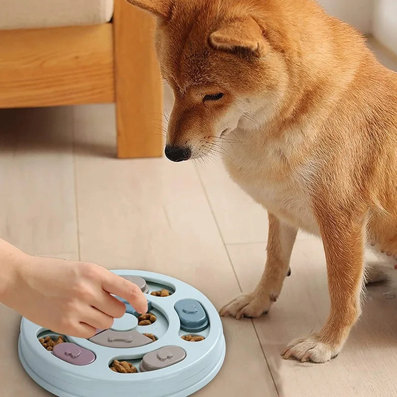 Dog Food Hiding Bowl, Slow Food Training, Dog Educational Toy To Relieve Boredom, Interactive Educational Feeding Toy - Pet Moda Store