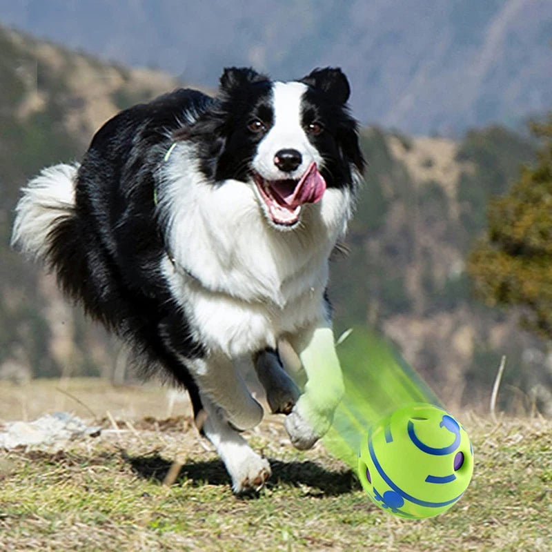 WobbleWag™ Interactive Giggle Ball | Motion-Activated Sound Technology | Attention-Grabbing Dog Toy | Official As Seen On TV Product - Pet Moda Store