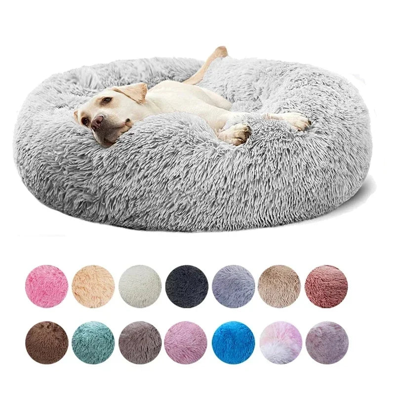DreamDonut™ Premium Calming Cat Bed | Plush Washable Comfort Technology | 360° Support Design | Suitable for All Feline Breeds - Pet Moda Store