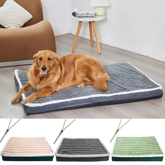 ZipClean™ Premium Removable Pet Bed | Washable Elastic Cushion with Zipper | Multi-Function Nesting Mat | For Small & Medium Pets - Pet Moda Store