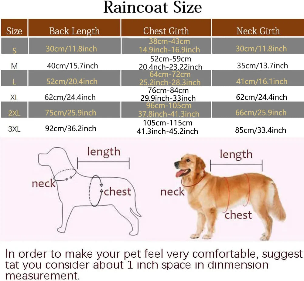 RainChic™ Designer Hooded Cape | Reflective All-Weather Protection | Fashion-Forward Comfort Technology | Premium Canine Rainwear - Pet Moda Store