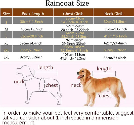 RainChic™ Designer Hooded Cape | Reflective All-Weather Protection | Fashion-Forward Comfort Technology | Premium Canine Rainwear - Pet Moda Store