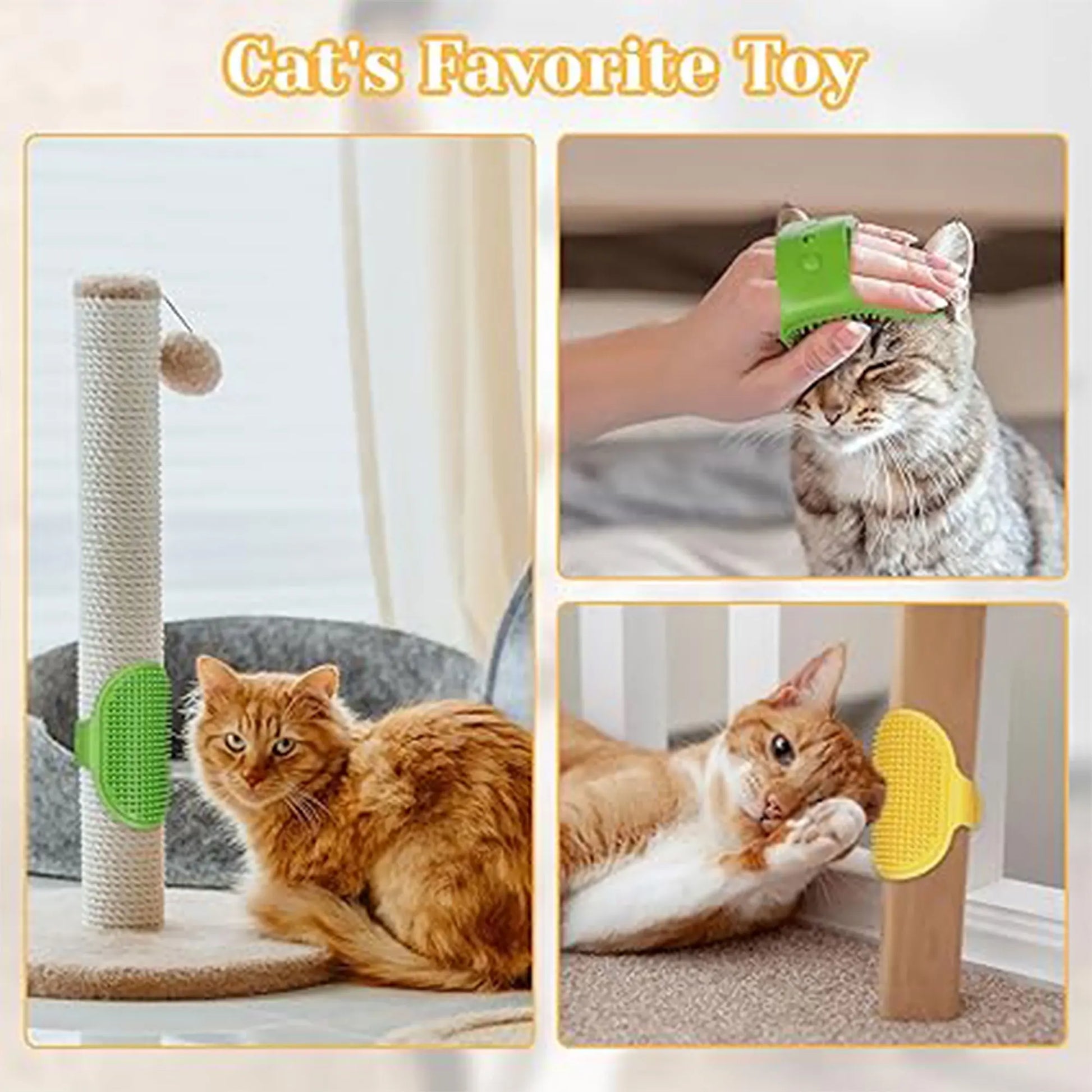 FlexiGroom™ Adjustable Bath & Massage Brush | Premium Rubber Grooming Technology | Ergonomic Handle Design | For All Coat Types & Pets - Pet Moda Store