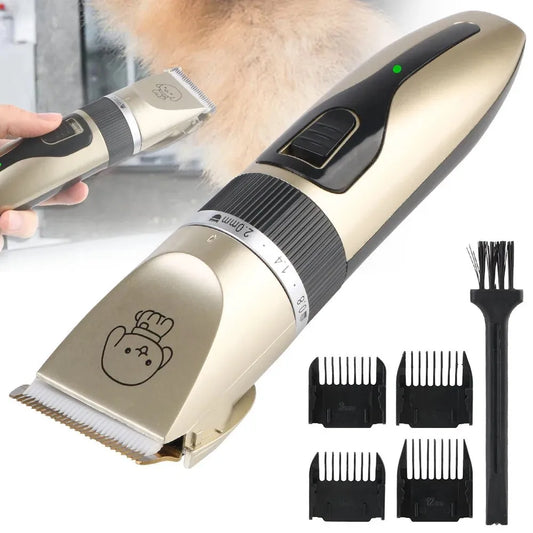 GroomMaster™ 4-in-1 Professional Grooming Station | USB-Rechargeable Clipper System | Multi-Function Trimming Technology | For All Dogs & Cats - Pet Moda Store