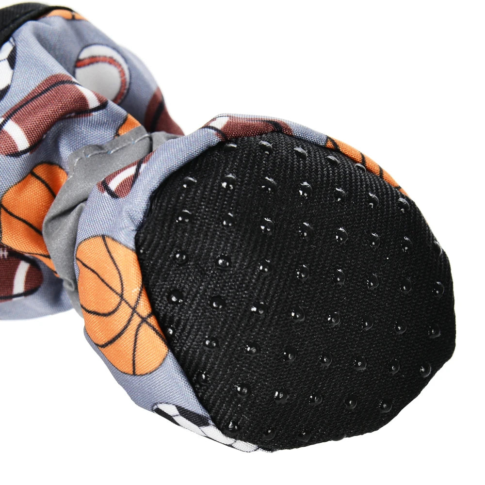 PawProtect™ All-Weather Pet Booties | 4-Piece Anti-Slip Footwear Set | Adjustable Soft-Sole Technology | For All Dog & Cat Breeds - Pet Moda Store