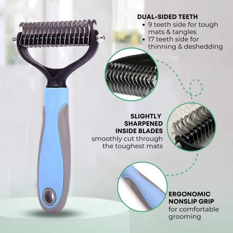 DeShedPro™ Professional Grooming System | Premium Fur Removal & Trimming Tool | Anti-Shedding Technology | For All Dogs & Cats - Pet Moda Store