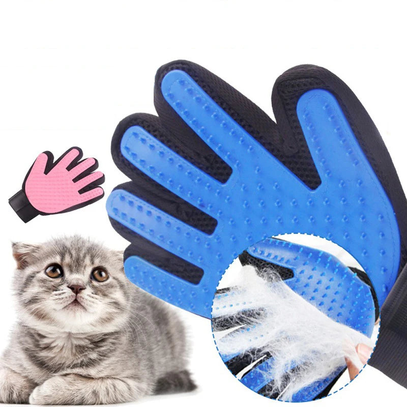 GroomGlove™ Professional Pet Deshedding System | Premium Fur Removal Gloves | Durable Design for Dogs & Cats | Effective Grooming Solution - Pet Moda Store