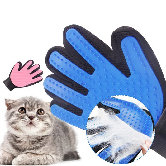 GroomGlove™ Professional Pet Deshedding System | Premium Fur Removal Gloves | Durable Design for Dogs & Cats | Effective Grooming Solution - Pet Moda Store