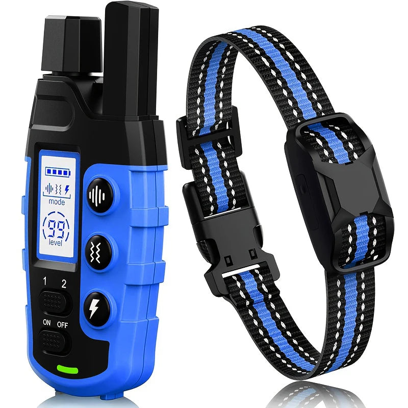 Professional Range Dog Training Collar - 3300ft Wireless Remote, Waterproof Design with Adjustable Stimulation & Vibration - For Dogs 5-120lbs - Pet Moda Store