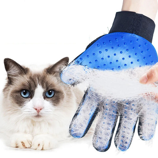 GroomGlove™ Professional Pet Deshedding System | Premium Fur Removal Gloves | Durable Design for Dogs & Cats | Effective Grooming Solution - Pet Moda Store