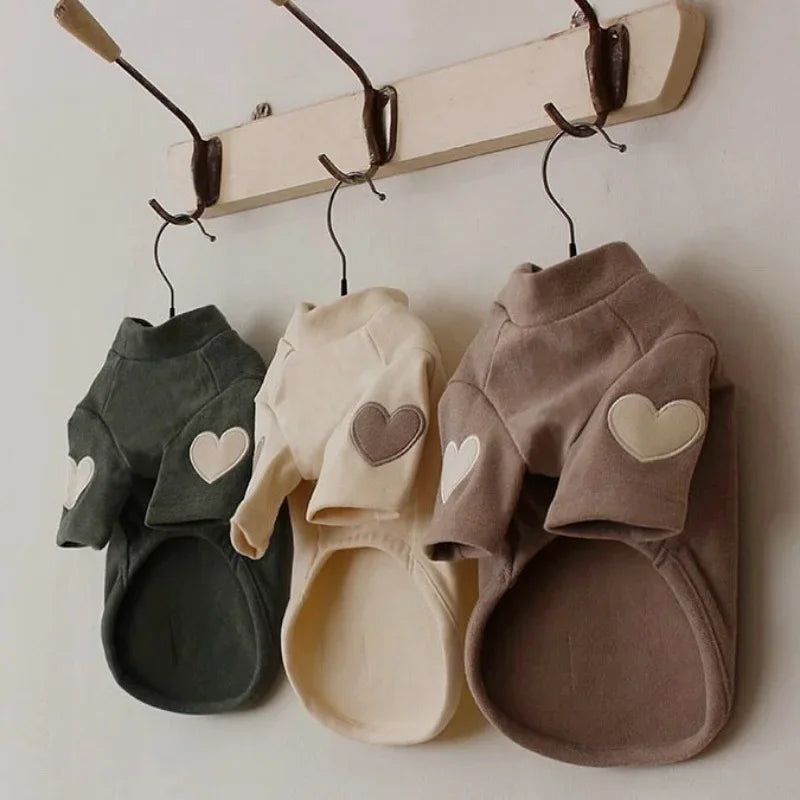 CuddleBear™ Designer Winter Collection | Luxury Thermal Pet Hoodie | Premium Love-Themed Outerwear | For Small Dogs & Cats - Pet Moda Store