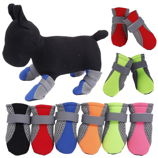 AquaStep™ Waterproof Pet Boots | All-Weather Paw Protection System | Soft-Sole Comfort Technology | For Dogs & Cats of All Sizes - Pet Moda Store