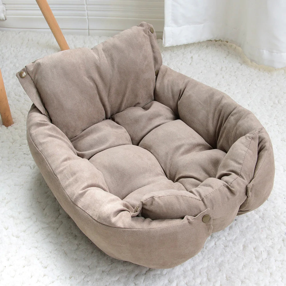 ComfortNest™ 3-in-1 Premium Pet Bed | Multi-Function Cushioned Kennel | Thermal Winter Warming Technology | For Dogs & Cats of All Ages - Pet Moda Store